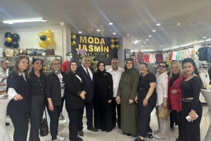 Moda Jasmin Giyim’in açılış törenine katıldık.