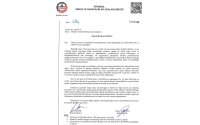 DUYURU (Mesleki Yeterlilik Belge Zorunluluğu hk.)